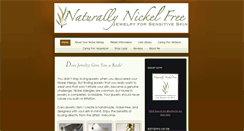 Desktop Screenshot of naturallynickelfree.com